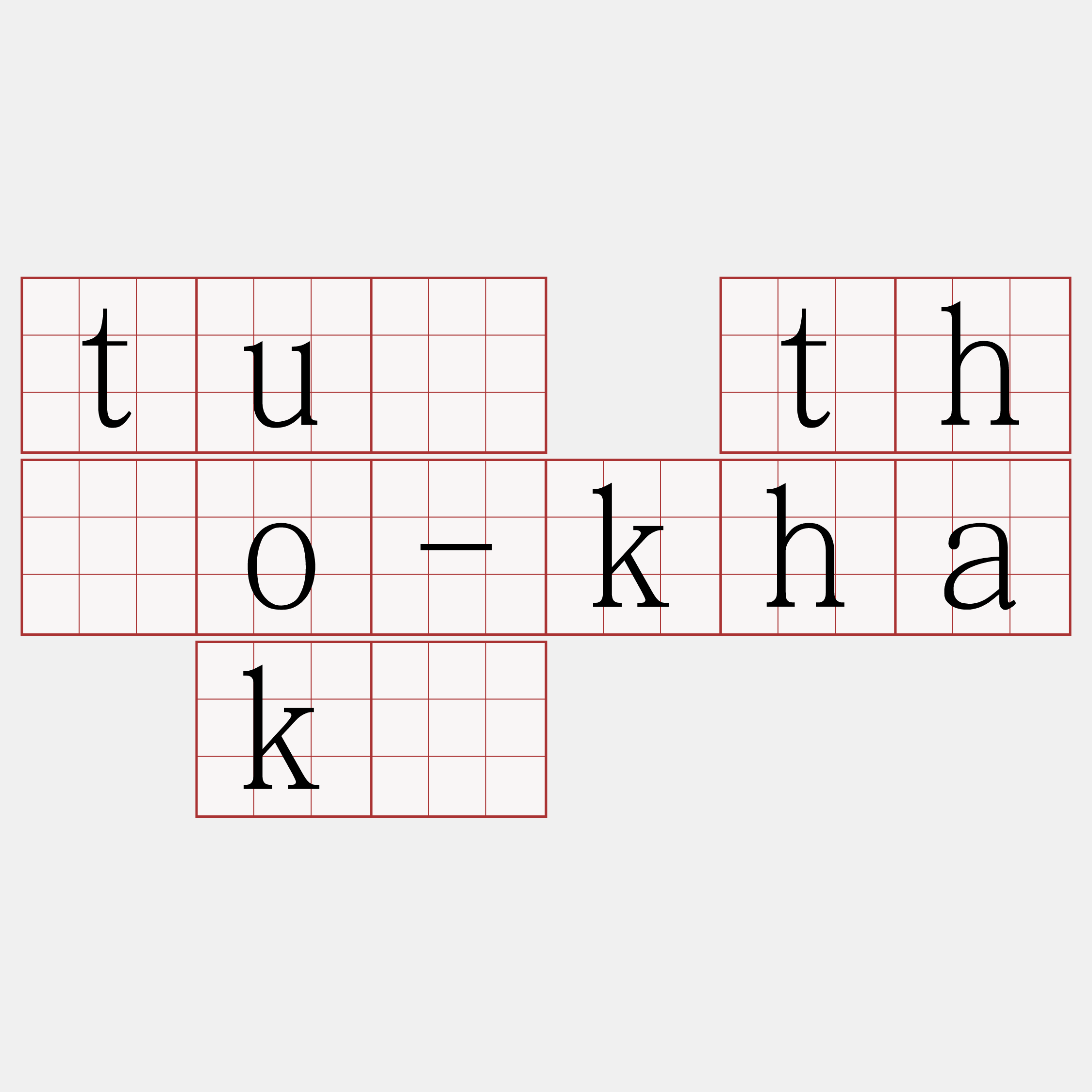 tuà thôo-kha kō